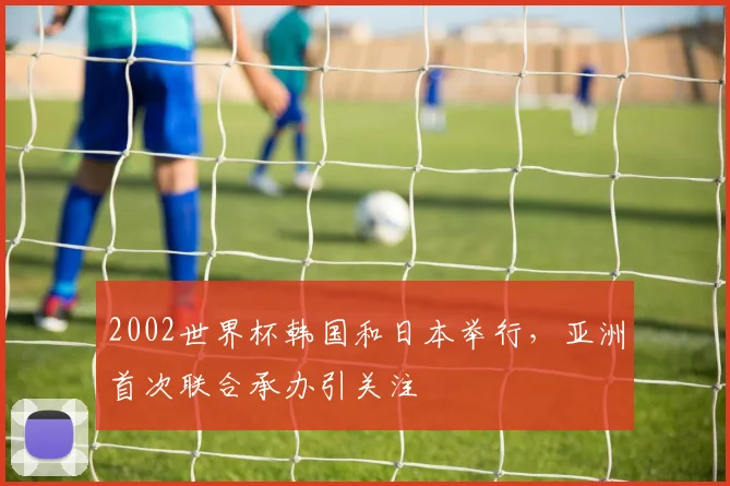 2002世界杯韩国和日本举行，亚洲首次联合承办引关注